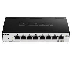 DGS-1100-08P - D-Link 8-Port Gigabit PoE Smart Managed Switch
