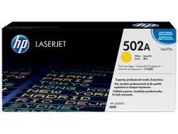 HP 502A Yellow Toner Catridge