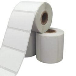 Thermal Labels 2 across 1″ x1″ (27mm x27mm) 5000 labels per roll