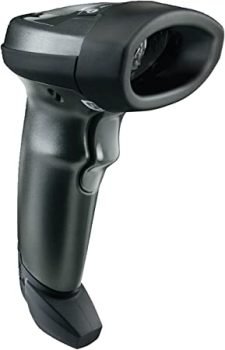 Zebra LI2208 Series Corded Handheld Scanner Kit with Shielded USB Cable and Stand, Black (LI2208-SR7U2100SGW)