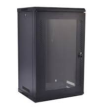 15U - 800x600x450 Wall mounting Networking Cabinet - 2 fans