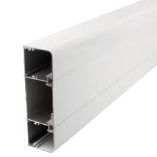3-compartment 250 x 50 x 2440 (10x2x96) cable trunking