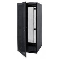42U - 1970x660x660 free-standing Networking Cabinet - 2 fans