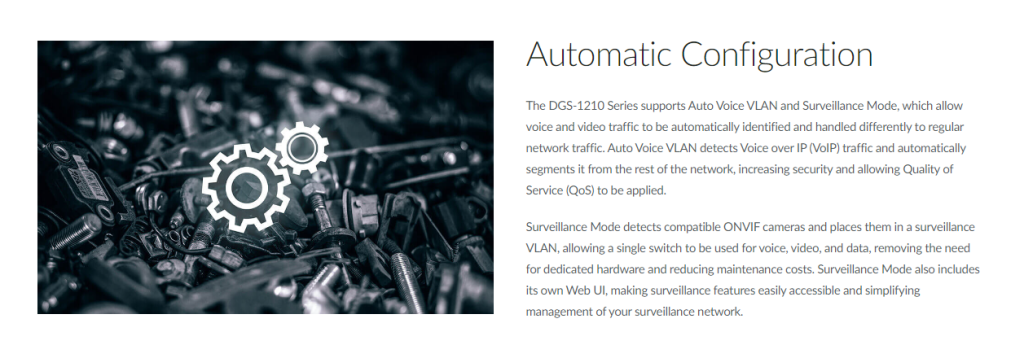 52-Port Gigabit Smart Managed Switch automatic configuration