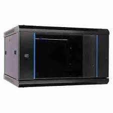 6U - 370x600x600 Wall mounting Networking Cabinet - 1 fan
