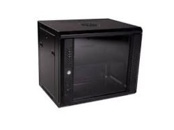 9U - 500x600x450 Wall mounting Networking Cabinet - 1 fan
