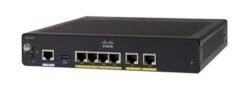 C921-4P - Cisco 921 Gigabit Ethernet security router - 2 ports (GE)
