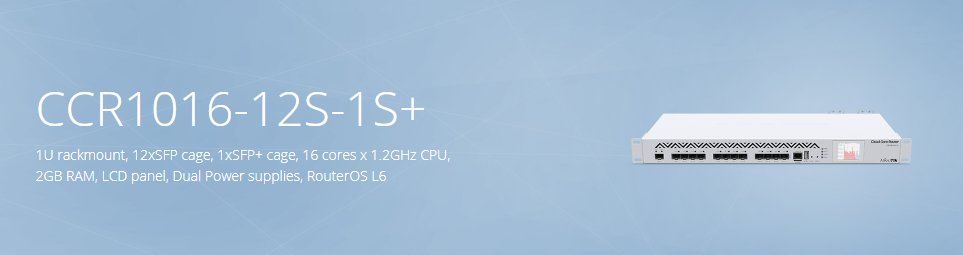 CCR1016-12S-1S+