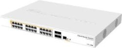 CRS328-24P-4S+RM - MikroTik 24 Port Gigabit Ethernet Switch