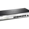 DGS-1210-10P - D-Link 8-ports 10 100 1000Base-T PoE + 2 SFP ports Smart Switch