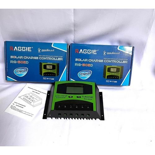 Raggie 50A Digital Solar Charge Controller Raggie 50A Digital Solar Charge Controller