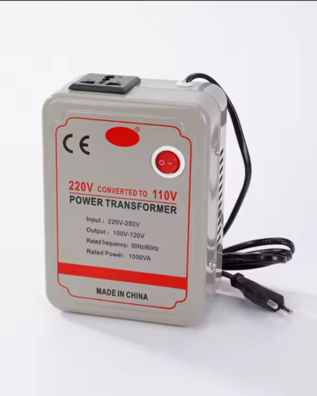 Portable Step-down transformer 220v-110v 1000Watts