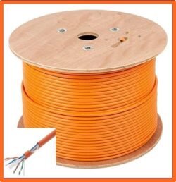 Cat6 UTP Pure Copper Ethernet LAN Cable 305M (Orange)
