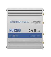 Teltonika RUT360 Industrial 4G LTE Cat6 Router with WiFi